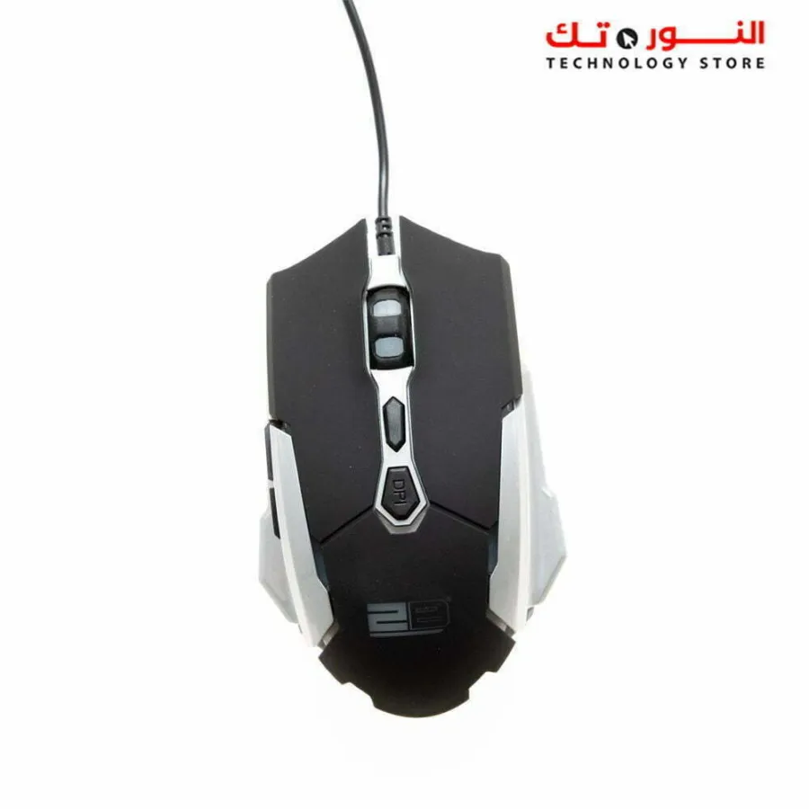 2B (KB344) 4 in 1 Gaming Combo - Wired Metal Back lighting Keyboard - Mouse-Pad - Wired Mouse and Wired Gaming headphone