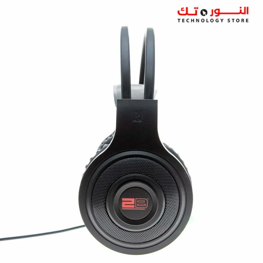 2B (KB344) 4 in 1 Gaming Combo - Wired Metal Back lighting Keyboard - Mouse-Pad - Wired Mouse and Wired Gaming headphone