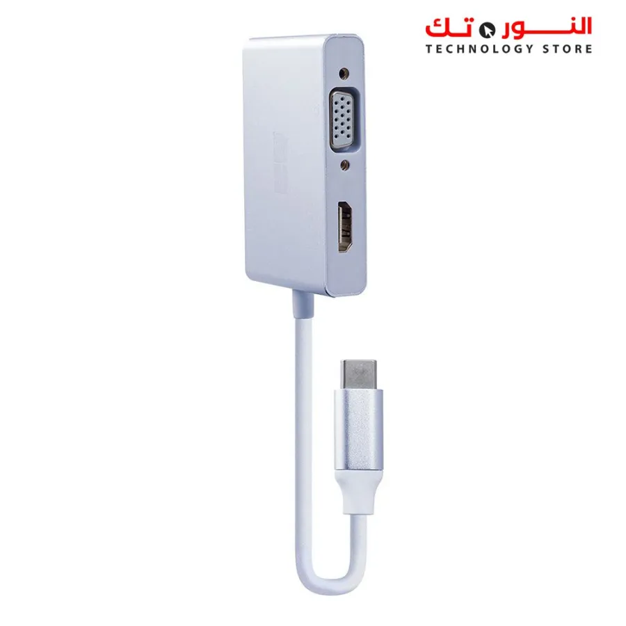 2B (CV146) Type C Male to VGA - HDMI - DVI - USB3