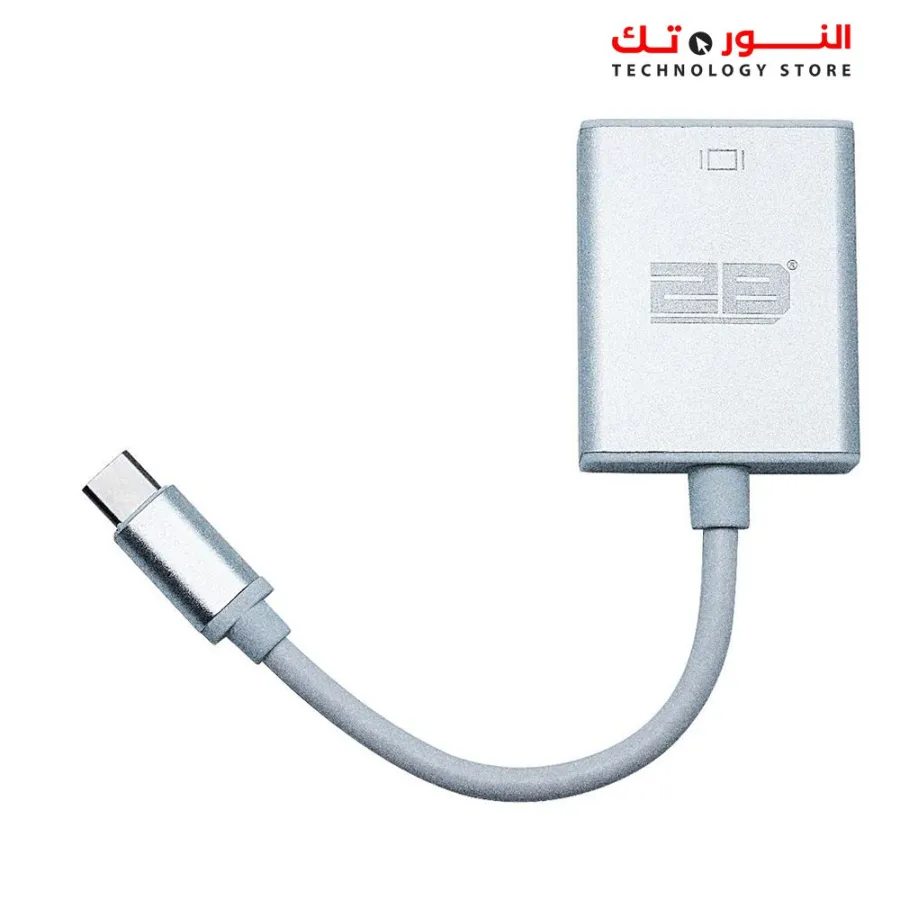 2B (CV224) Converter From Type C Male to VGA Female