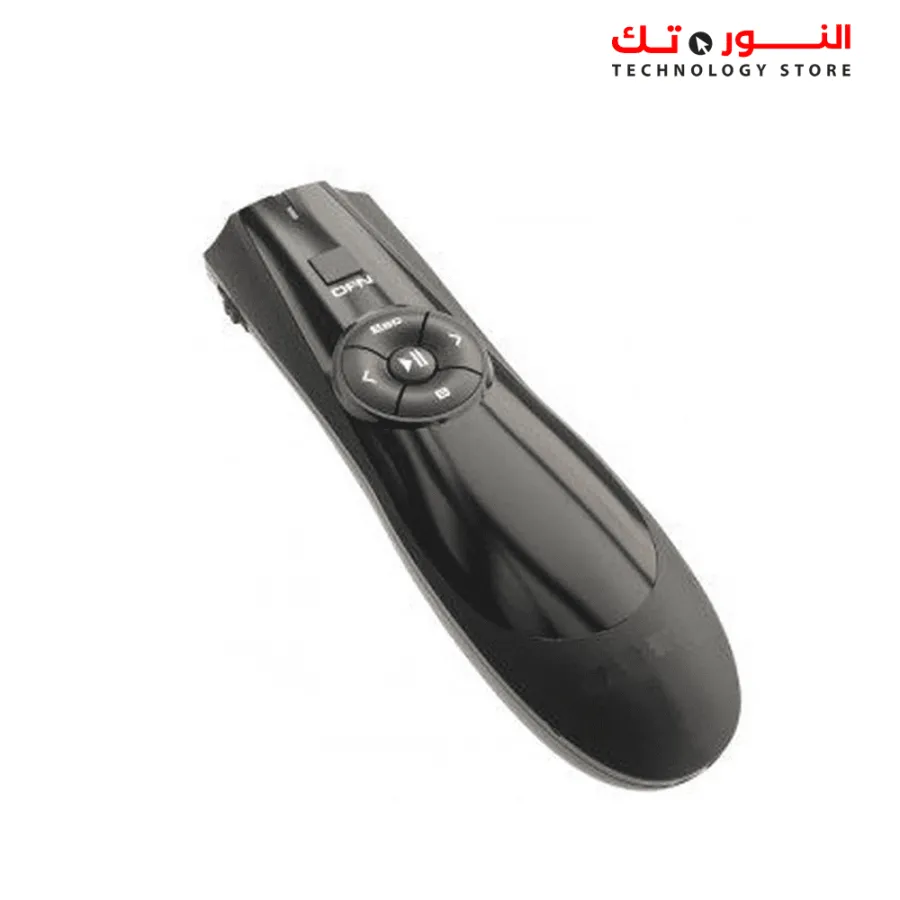 2B (MO887) Wireless Presenter with OFN Brilliant red leaser pointer - Black