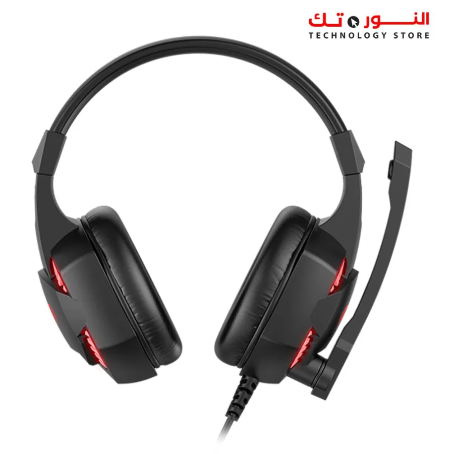 Havit H2032d Gaming Over Ear Wired Headphone with Mic - Black