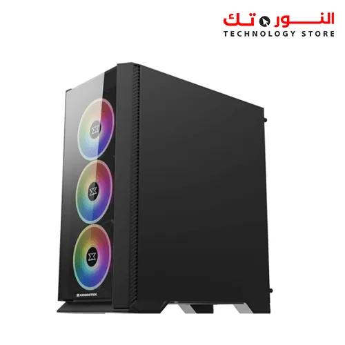 XIGMATEK Sirocon III GAMING MID TOWER CASE + PSU 600w 80plus