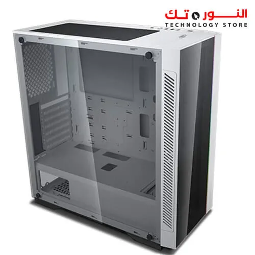 DEEPCOOL MATREXX 55 V3 ADD-RGB 3F WH PC case E-ATX Supported,Motherboard or Button Control of SYNC of Addressable RGB Devices of Any Brands 3x120mm ADD-RGB Fans Pre-Installed -White Color