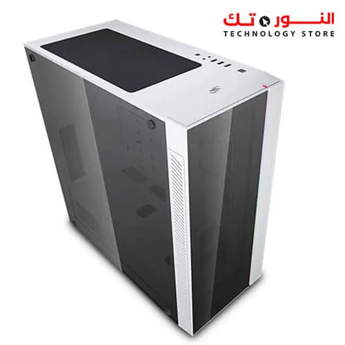 DEEPCOOL MATREXX 55 V3 ADD-RGB 3F WH PC case E-ATX Supported,Motherboard or Button Control of SYNC of Addressable RGB Devices of Any Brands 3x120mm ADD-RGB Fans Pre-Installed -White Color