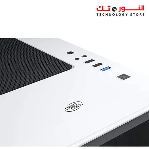 DEEPCOOL MATREXX 55 V3 ADD-RGB 3F WH PC case E-ATX Supported,Motherboard or Button Control of SYNC of Addressable RGB Devices of Any Brands 3x120mm ADD-RGB Fans Pre-Installed -White Color