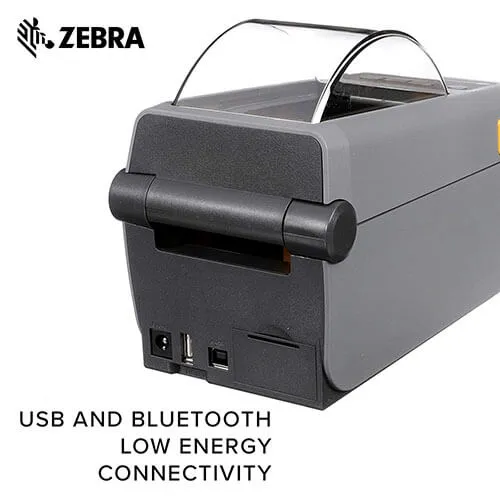 Zebra ZD410 Direct Thermal Desktop Printer Print Width of 2 in USB Connectivity