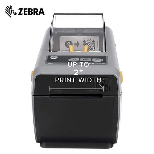 Zebra ZD410 Direct Thermal Desktop Printer Print Width of 2 in USB Connectivity