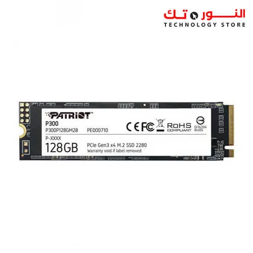 Patriot 128GB P300 M.2 2280 PCIe NVMe