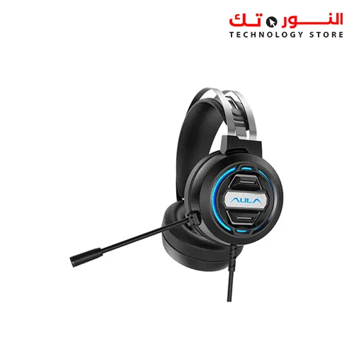 AULA Gaming Headset S603 High-sensitivity microphone BREATHING LED LIGHT-3.5 USB
