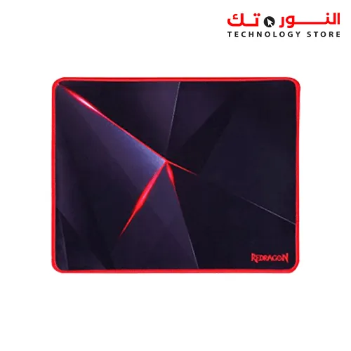 Redragon P012 Mouse Pad with Stitched Edges, Premium-Textured Mouse Mat, Non-Slip Rubber Base Mousepad for Laptop, Computer &amp; PC, 12.8 x10 x0.11 inches