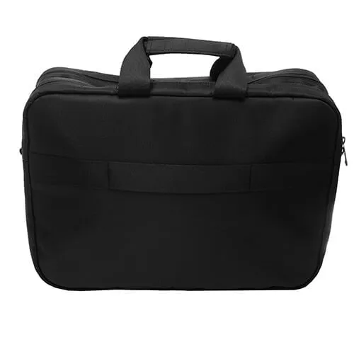 L'avvento (BG733) Office Double Laptop Shoulder Bag - Up to 15.6" - Black