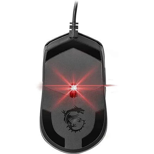 MSI Gaming 5000 Adjustable DPI RGB USB Gaming Grade Optical Wired Gaming Mouse