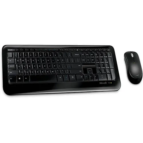 Microsoft Wireless Desktop 850 with AES (PY9-00001),Black