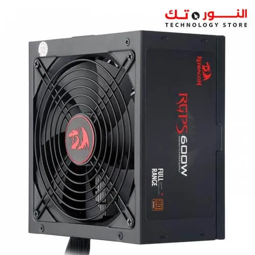 REDRAGON RGPS GC-PS002 600W 80+ BRONZE GAMING PC POWER SUPPLY