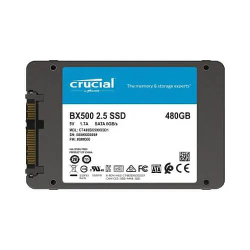 Crucial 480GB BX500 SATA 2.5-inch SSD
