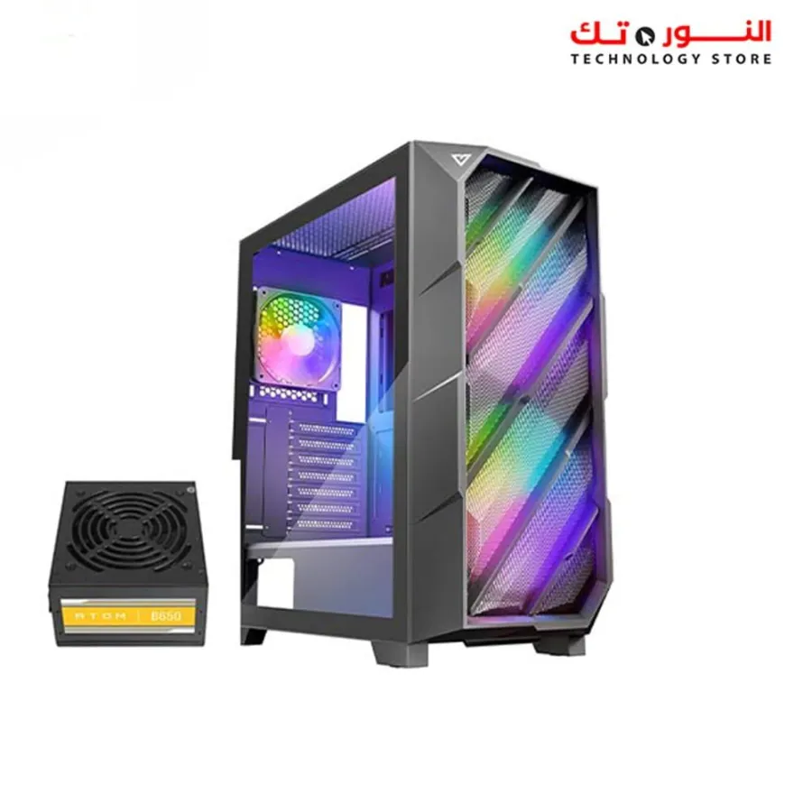 ANTEC NX700 3FAN (2*185M -1*120MM)+ATOM B650 80BRONZE