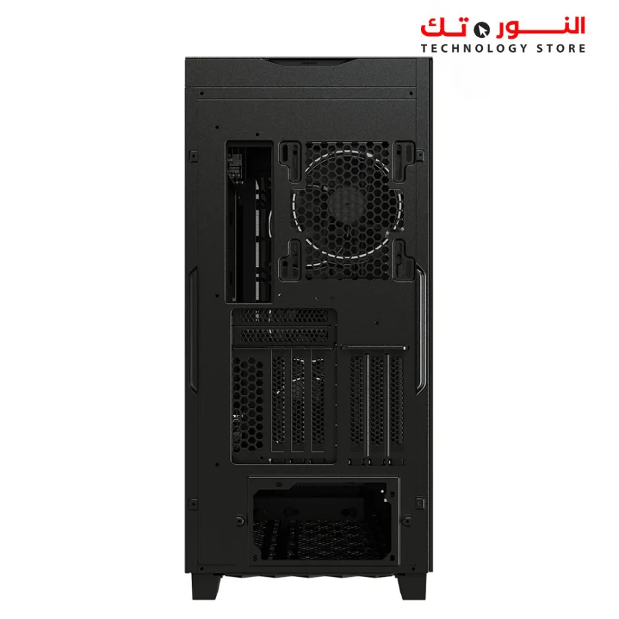 GIGABYTE AORUS C500 Glass - Black Mid Tower PC Gaming Case, Tempered Glass, USB Type-C, 4X ARBG Fans Included