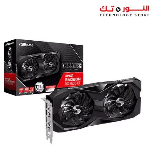 ASROCK AMD Radeon RX 6600 XT Challenger D 8GB OC GDDR6