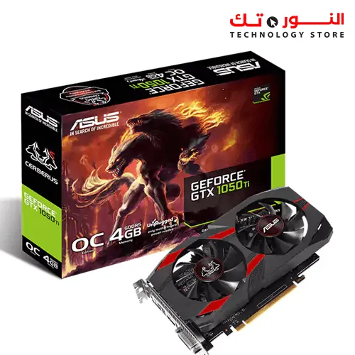 ASUS Cerberus GeForce® GTX 1050 Ti Advanced Edition 4GB GDDR5