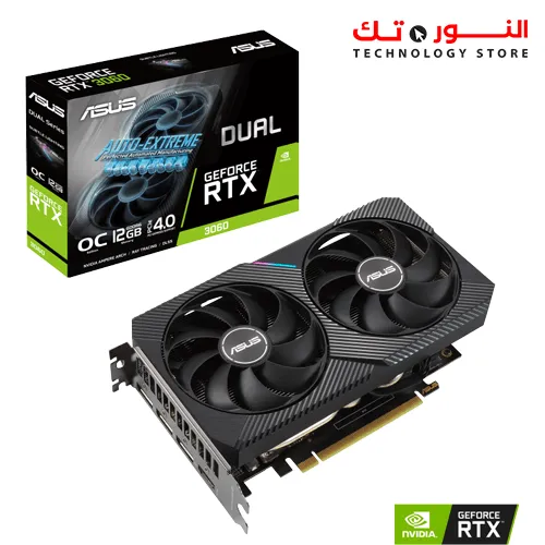 ASUS Dual GeForce RTX™ 3060 OC Edition 12GB Gaming