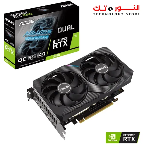ASUS Dual GeForce RTX™ 3060 12G V2 OC Edition
