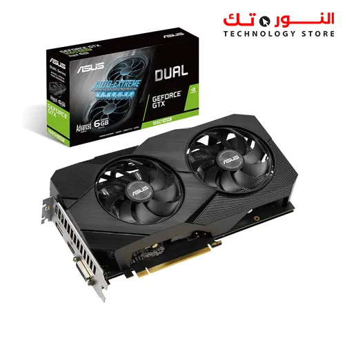 ASUS GeForce GTX 1660 SUPER DUAL EVO Advanced Edition A6GB GDDR6 Graphics Card