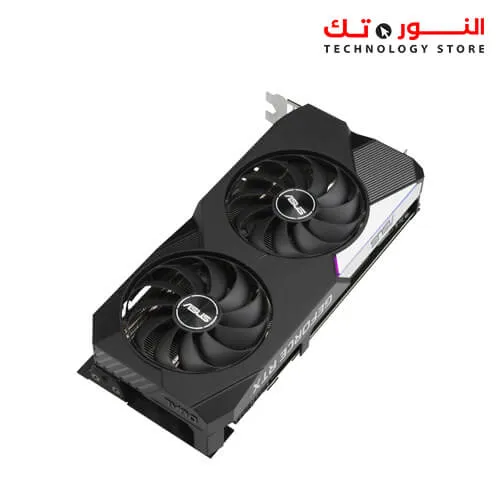 ASUS GeForce RTX™️ DUAL 3070 OC Edition 8GB GDDR6 with two powerful Axial-tech fans for AAA gaming performance and ray tracing.