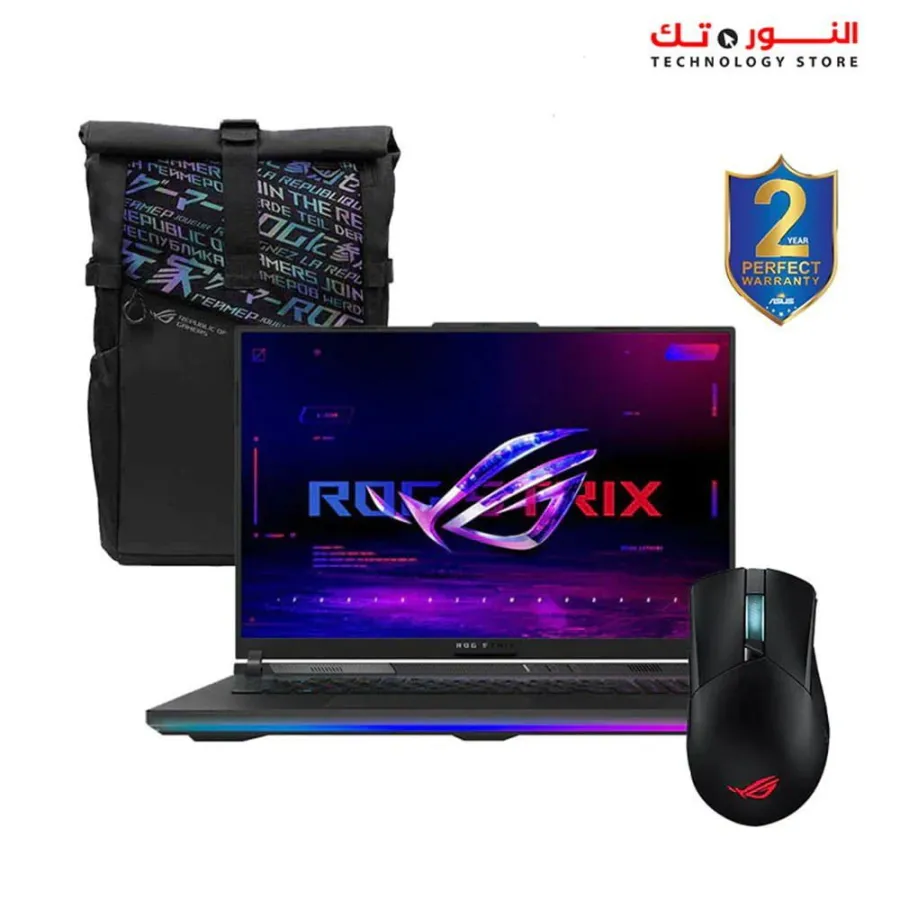 ASUS ROG Strix Scar 18 G834JY-N6033W I9 13980HX Ram DDR5 32GB 2TB SSD NVME  RTX 4090 16GB GDDR6 18-inch (2560 x 1600, WQXGA) 240Hz WIN11