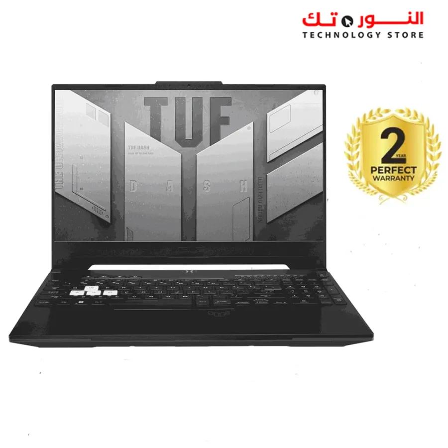 ASUS TUF DASH F15  FX517ZC-HN002W Core I7-12650H - RAM 16GB- DDR5- SSD 512GB- FHD- 144HZ- RTX 3050 - WIN 11