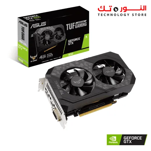 ASUS TUF-GTX1650-4GD6-P-GAMING