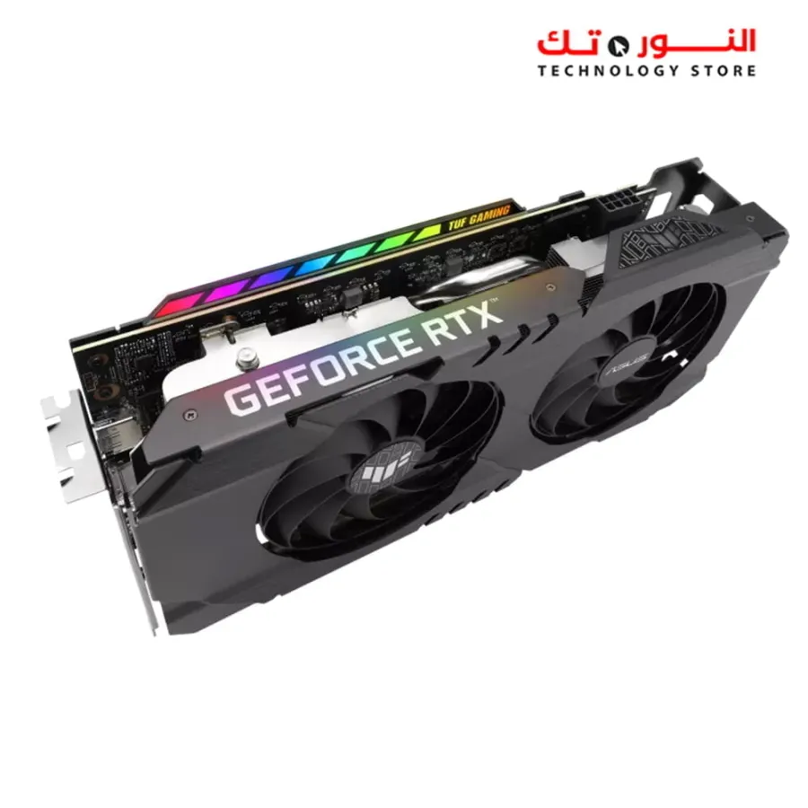 ASUS TUF Gaming GeForce RTX™ 3050 OC Edition 8GB GDDR6 is a supreme stalwart of cooling and durability