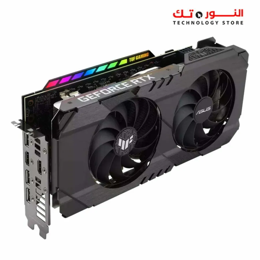 ASUS TUF Gaming GeForce RTX™ 3050 OC Edition 8GB GDDR6 is a supreme stalwart of cooling and durability