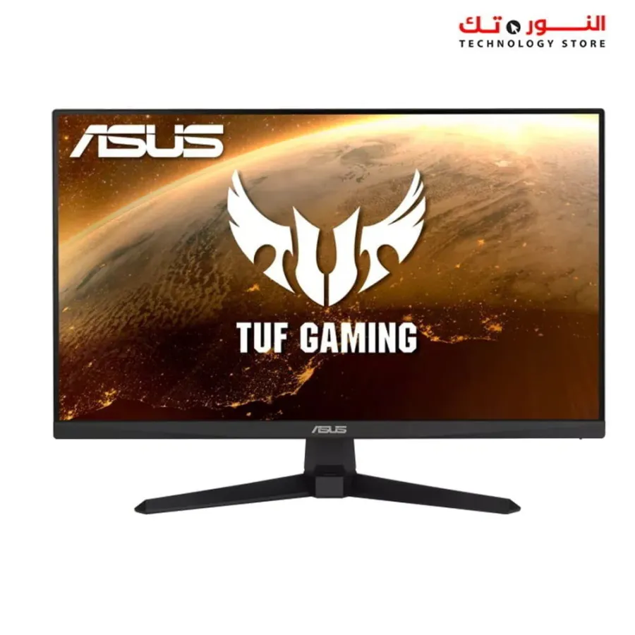 ASUS TUF Gaming 23.8” 1080P Monitor (VG249Q1A) - Full HD, IPS, 165Hz (Supports 144Hz), 1ms, Extreme Low Motion Blur, Speaker, FreeSync™ Premium, Shadow Boost, VESA Mountable, DisplayPort, HDMI