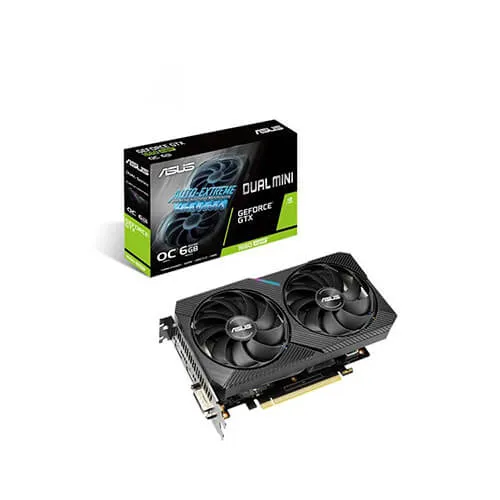 Asus DUAL GTX1660 SUPER MINI OC 6GB DDR6 DVI HDMI