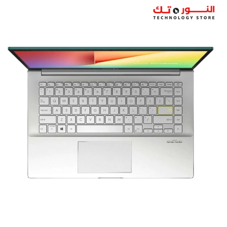 Asus Vivobook S14 S433EQ-AM07GW Intel Core™ i7-1165G7, 16GB DDR4 Ram, 512GB SSD, Nvidia GeForce MX350 2GB GDDR5, 14 Inch - Win 11-Transparent