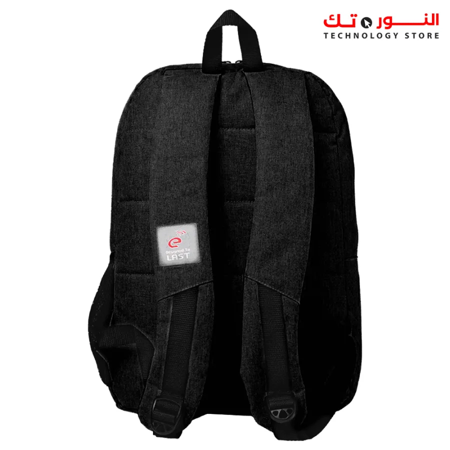 E-train (BG91A) Laptop Backpack Fits up to 15.6" - BLACK