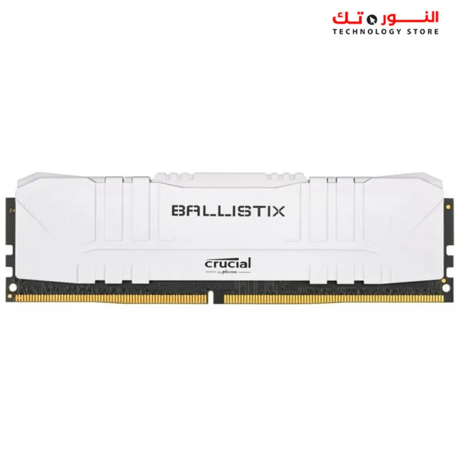 Crucial Ballistix 8GB  DDR4-3600 CL16 Desktop Gaming Memory White