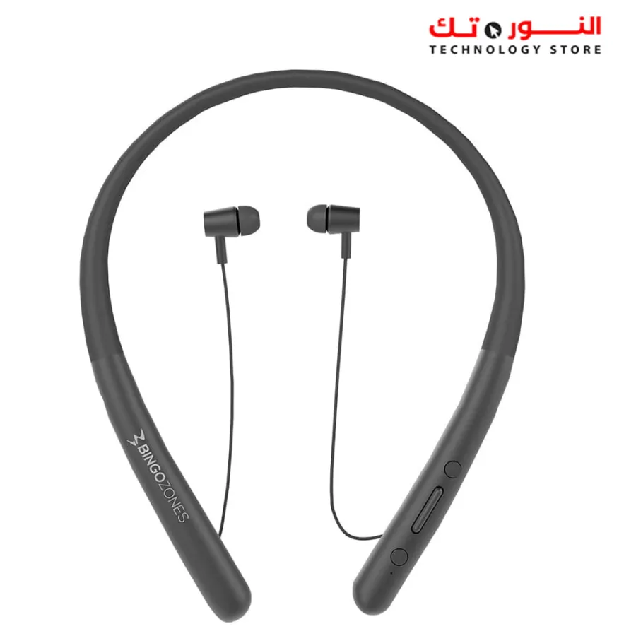 Bingozones Bluetooth N1 12mm Drivers, Sports Wireless Neckband Headphones with Mic