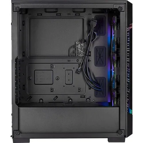 CORSAIR iCUE 220T RGB Airflow Tempered Glass Mid-Tower Smart Case — White