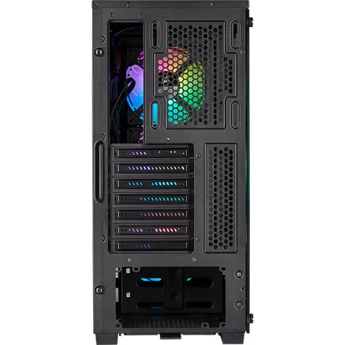 CORSAIR iCUE 220T RGB Airflow Tempered Glass Mid-Tower Smart Case — White