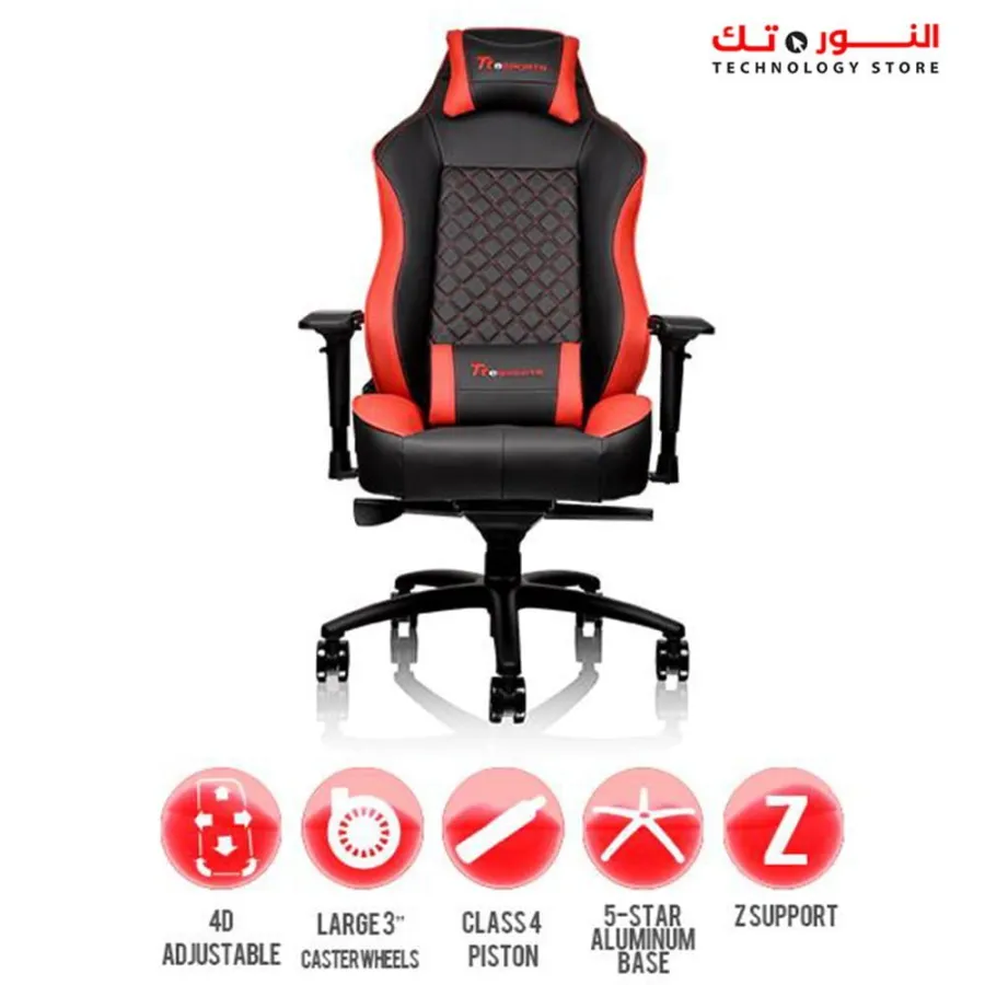 CHAIR THERMALTAKE Tt ESPORTS GT Comfort C500 Gaming Chair Black/RED