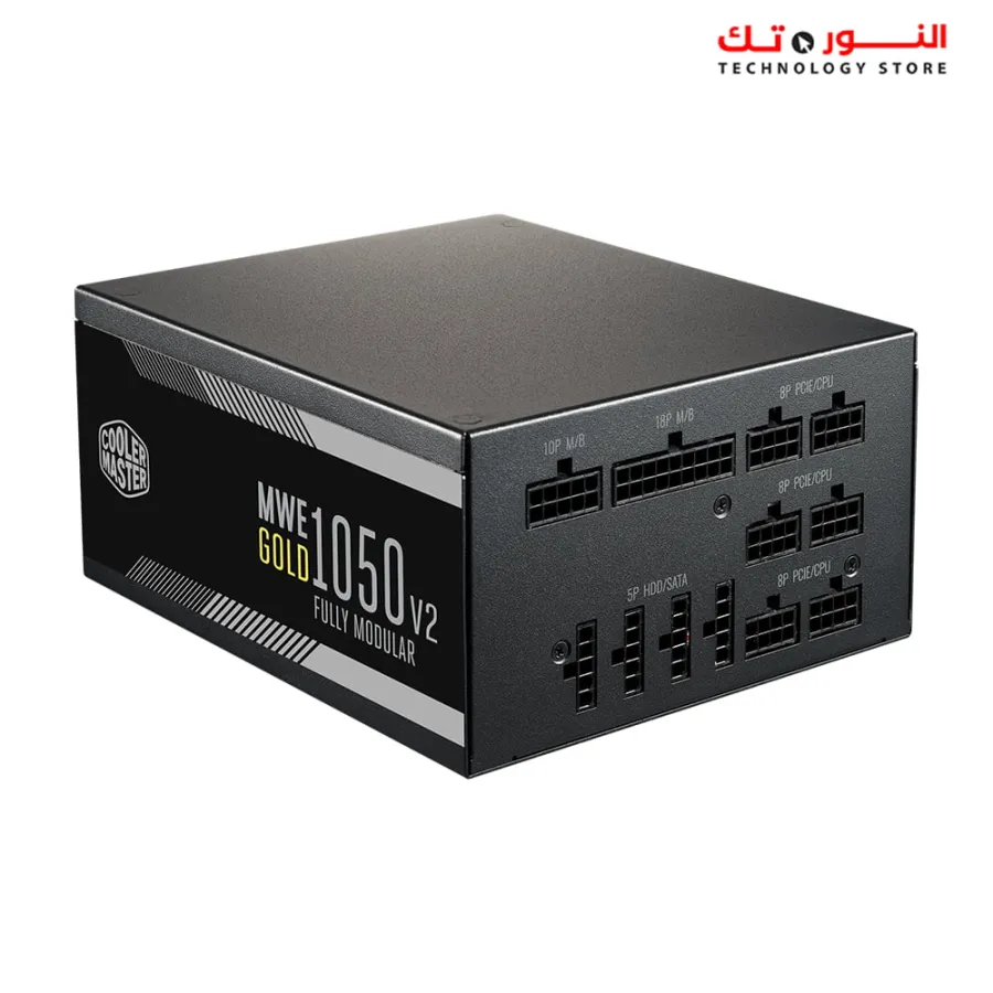 COOLER MASTER MWE +80GOLD 1050W V2 FULL MODULAR POWER SUPPLY MPE-A501-AFCAG
