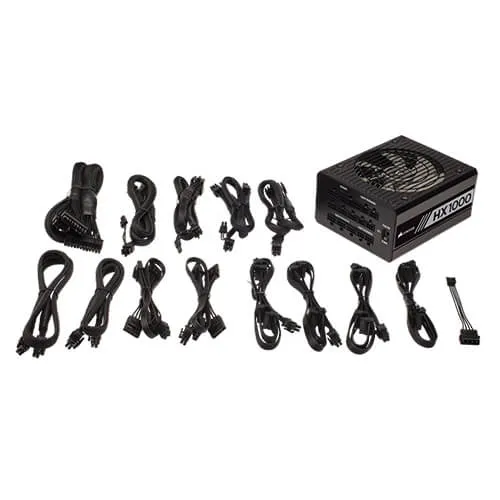 CORSAIR HX Series™ HX1000 — 1000 Watt 80 PLUS® PLATINUM Certified Fully Modular PSU