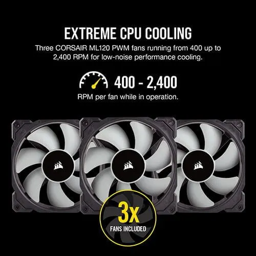 CORSAIR iCUE H150i RGB PRO XT Liquid CPU Cooler