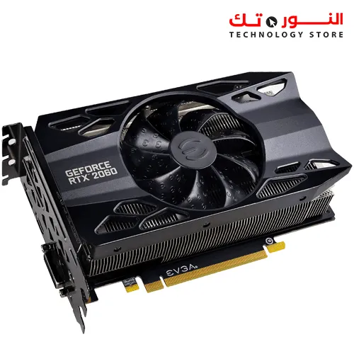 EVGA GeForce RTX 2060 SC, OVERCLOCKED, 2.75 Slot Extreme Cool, 70C Gaming, 06G-P4-2062-KR, 6GB GDDR6