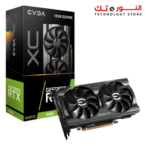 EVGA RTX 3060 XC GAMING, 12G-P5-3657-KR, 12GB GDDR6, Dual-Fan, Metal Backplate