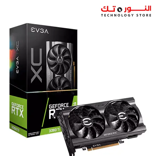 EVGA GeForce RTX 3060 Ti XC GAMING 08G-P5-3663-KL 8GB GDDR6 Dual-Fan Metal Backplate LHR
