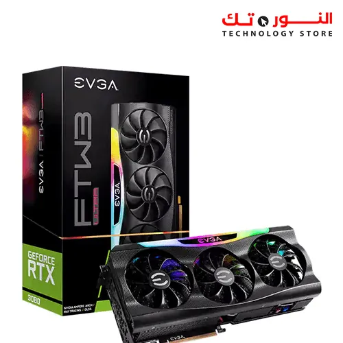 EVGA GeForce RTX 3080 FTW3 ULTRA GAMING 10GB GDDR6X ARGB LED Metal Backplate