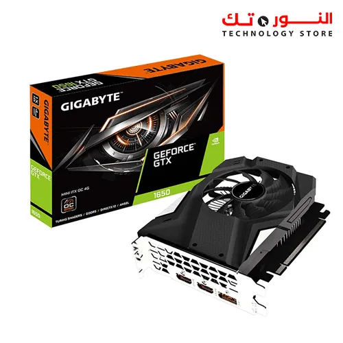 GIGABYTE GeForce GTX 1650 Mini ITX OC 4G Graphics Card, Mini ITX Form Factor, 4GB 128-Bit GDDR5
